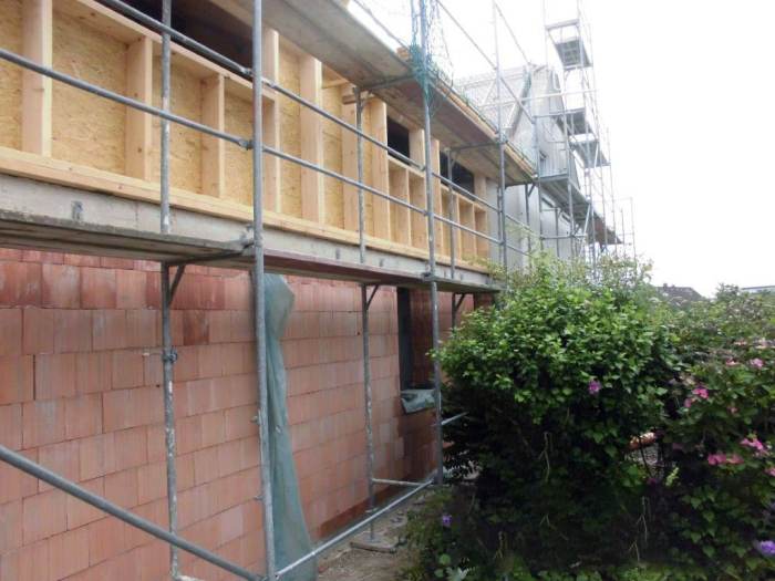 Umbauarbeiten an einem Wohnhaus